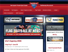 Tablet Screenshot of newenglandbaseball.com